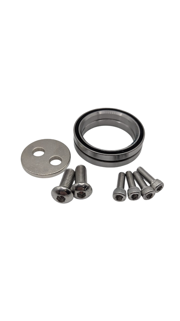 TEVERUN 7260R 2025 |  KIT TORNILLO + ARANDELA + RODAMIENTOS PARA BRAZO DE HORQUILLA