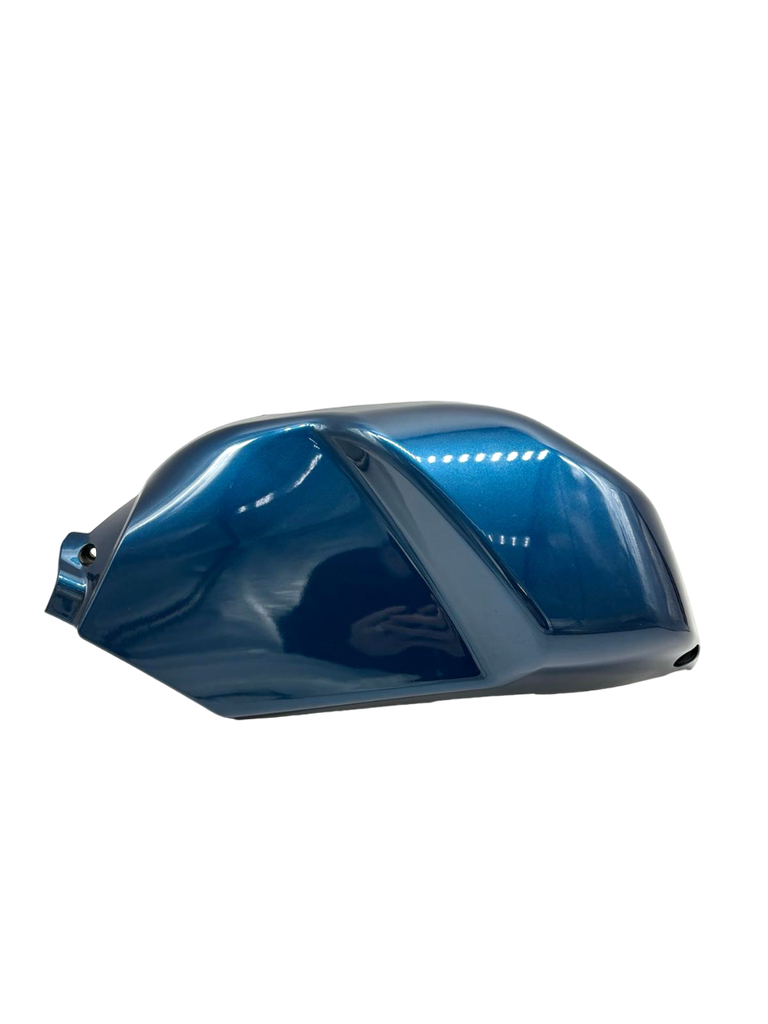 Moldura exterior de plástico CR6, depósito derecho, color azul