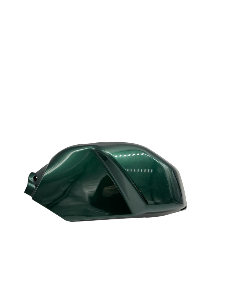 Moldura exterior de plástico CR6, depósito derecho, color verde