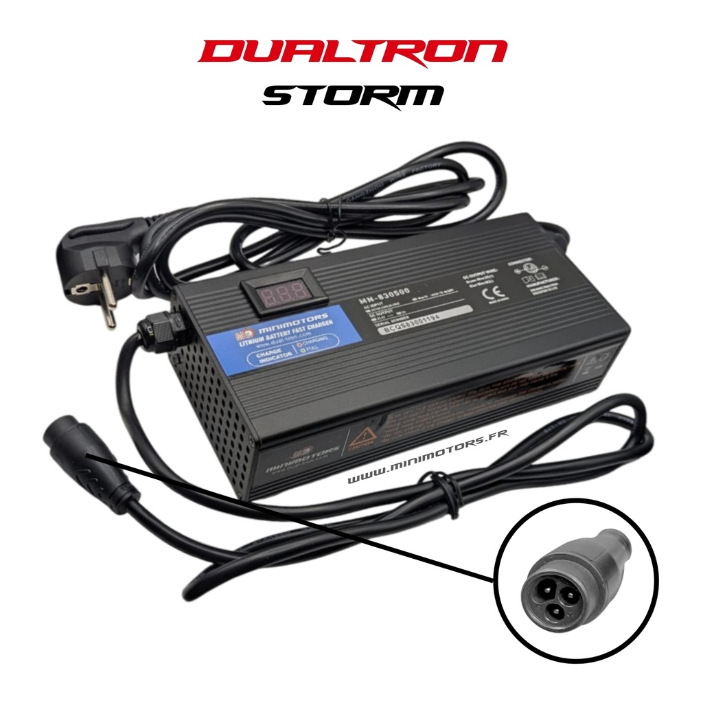 CARGADOR RÁPIDO DUALTRON 95,4 V 5 A (PARA BATERÍA DE 83 V) (V2)
