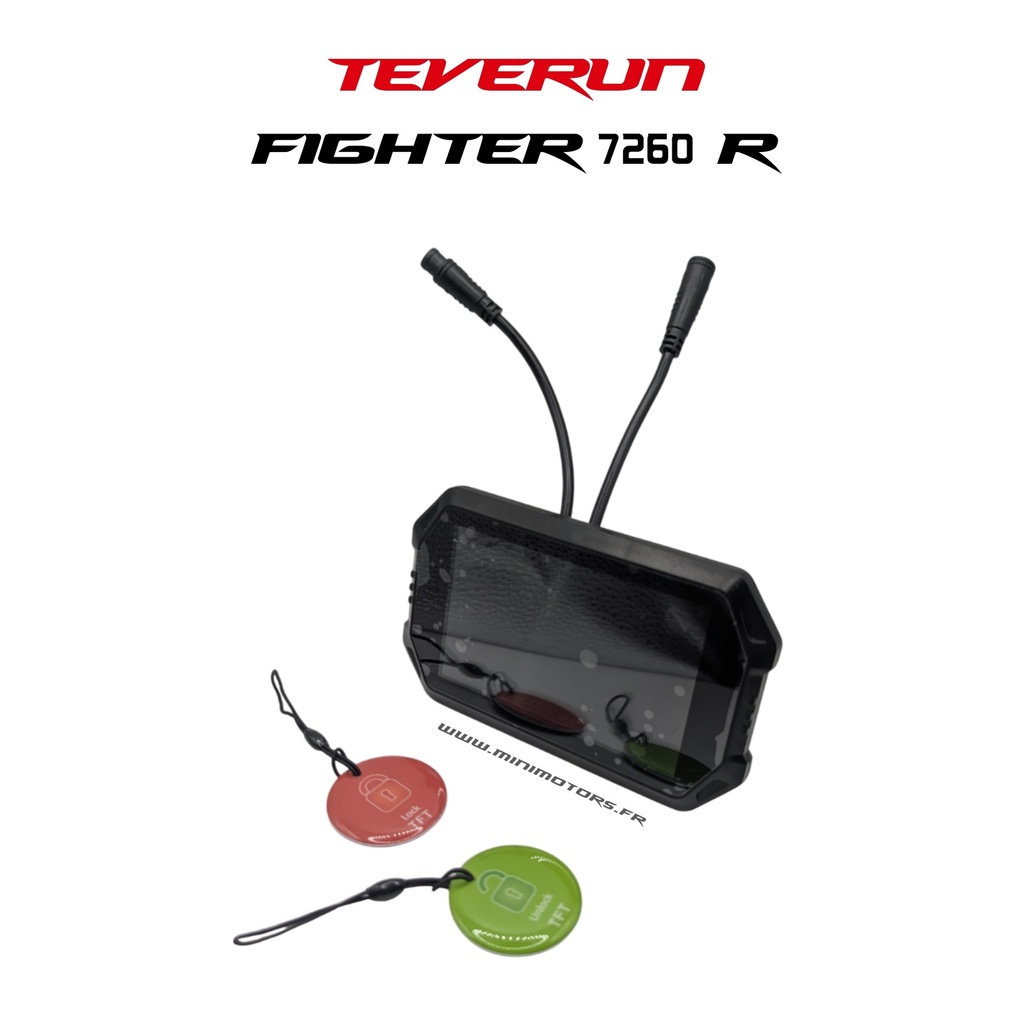 TEVERUN FIGHTER 7260R & 11+ | PANTALLA TFT DE 4 PULGADAS