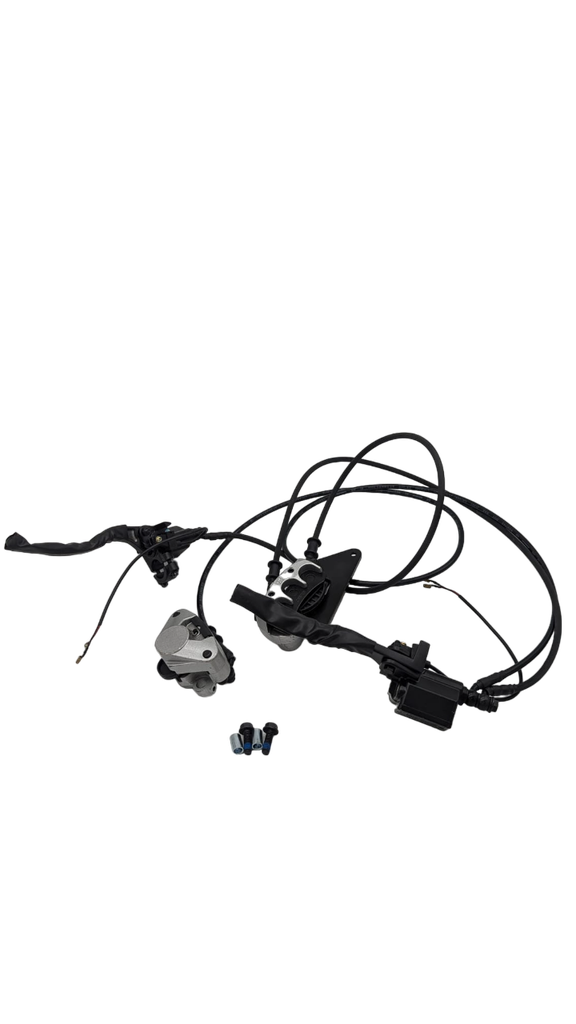 JUEGO DE PINZAS DE FRENO DELANTERO Y TRASERO EK3