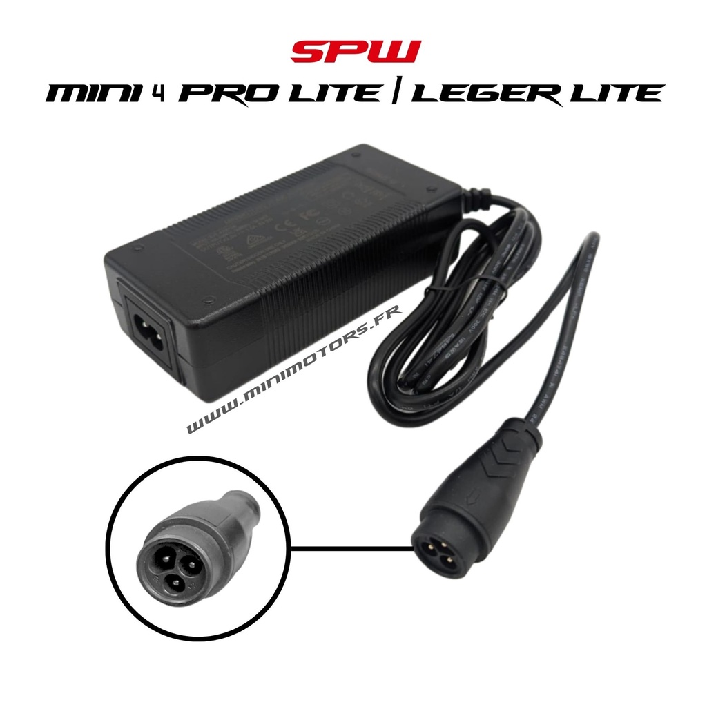 SPW MINI 4 PRO | CARGADOR 42V2Ah (MODELO 36V) V2
