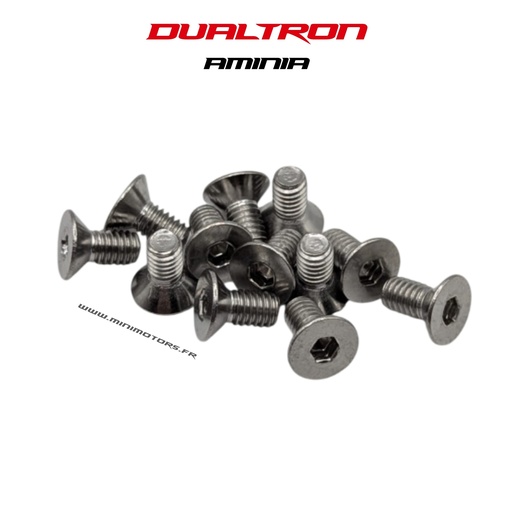 [DLT01722] DUALTRON AMINIA | VIS CONIQUE Cache controleur M4x8 (x12)