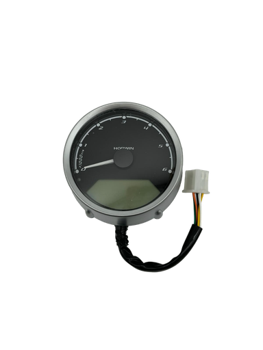 [HORWIN0187] Velocímetro digital CR6 con aguja de velocidad e indicación de km y luces indicadoras
